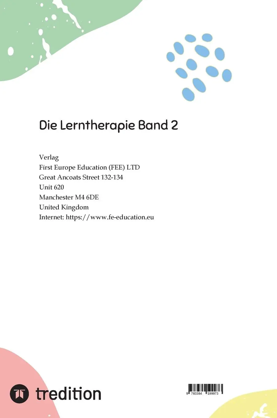 Rückseite: 9783384199973 | Die Lerntherapie Band 2 | Integrative Lerntherapie | Nico Michaelis