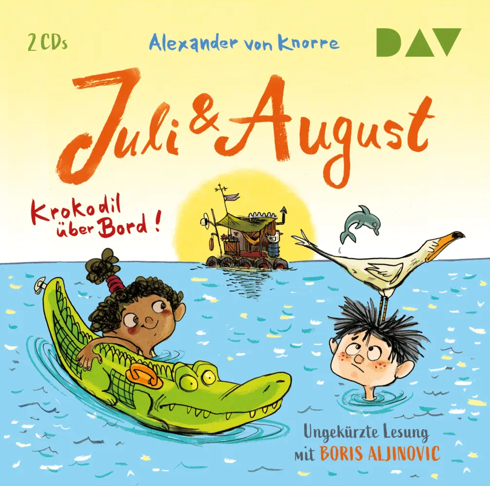 Cover: 9783742409973 | Juli und August - Krokodil über Bord!, 2 Audio-CDs | Knorre | Audio-CD