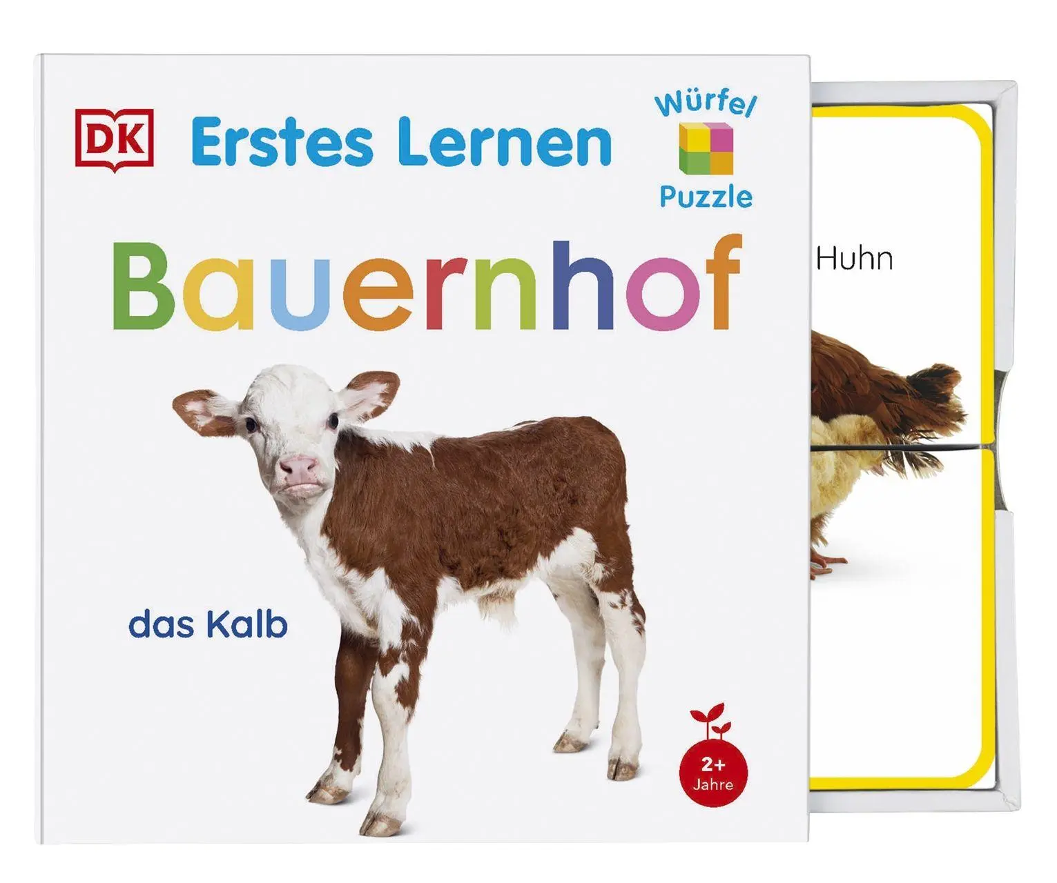 Cover: 4260690440074 | Erstes Lernen Würfelpuzzle. Bauernhof | DK Erstes Lernen | Puzzle
