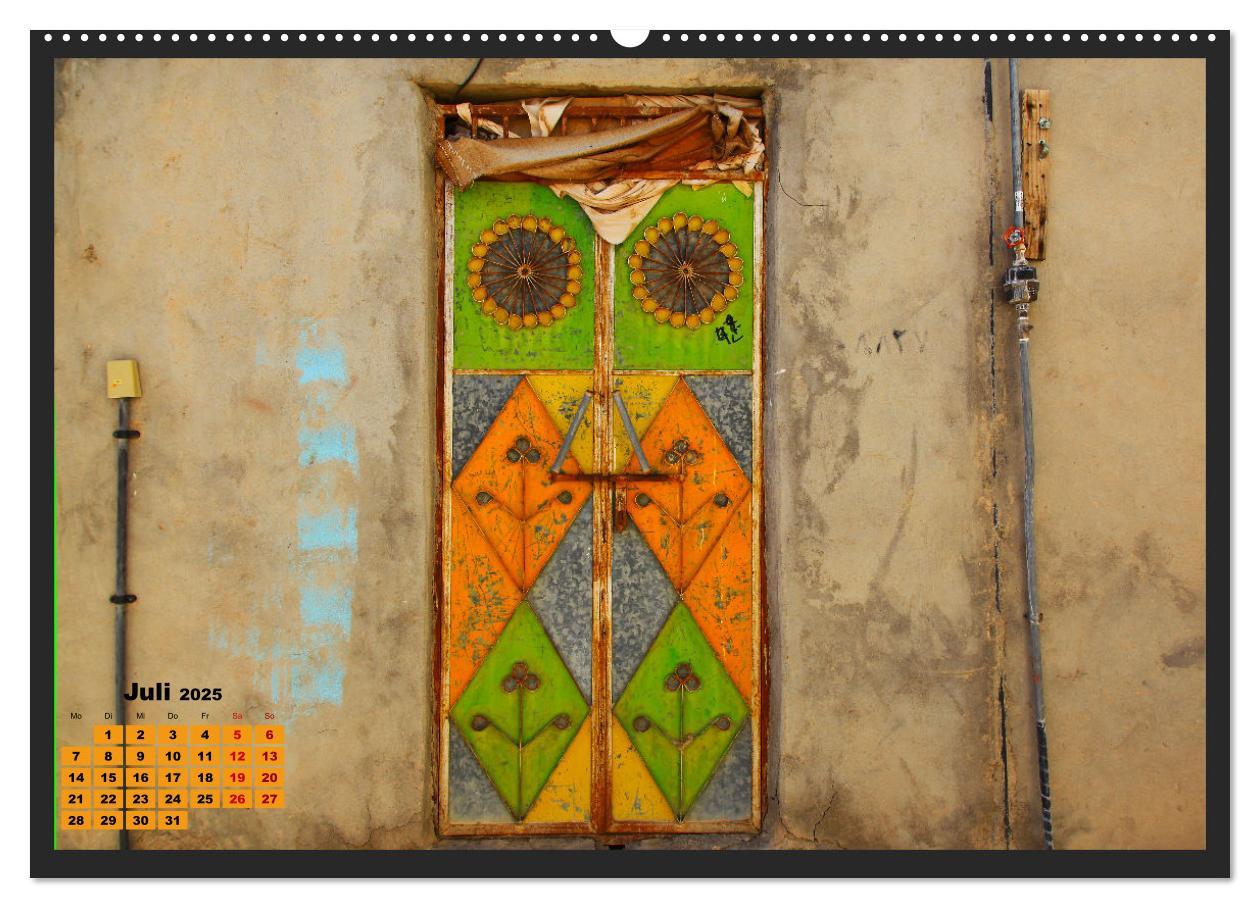 Bild: 9783457190074 | OMAN - Farbenfrohe orientalische Türen (Wandkalender 2025 DIN A2...