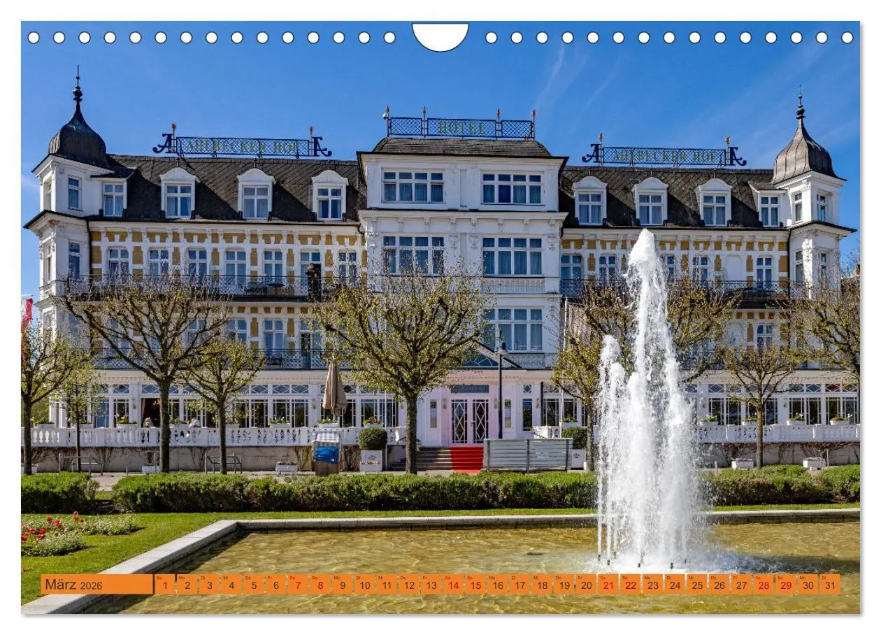 Bild: 9783457330074 | Mein Kaiserbad Ahlbeck (Wandkalender 2026 DIN A4 quer), CALVENDO...