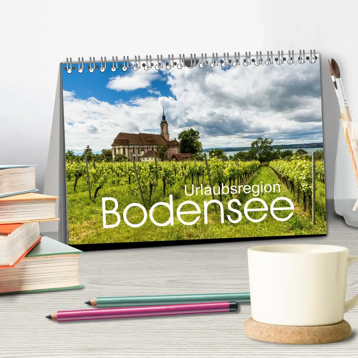 Bild: 9783457640074 | Urlaubsregion Bodensee (Tischkalender 2026 DIN A5 quer), CALVENDO...