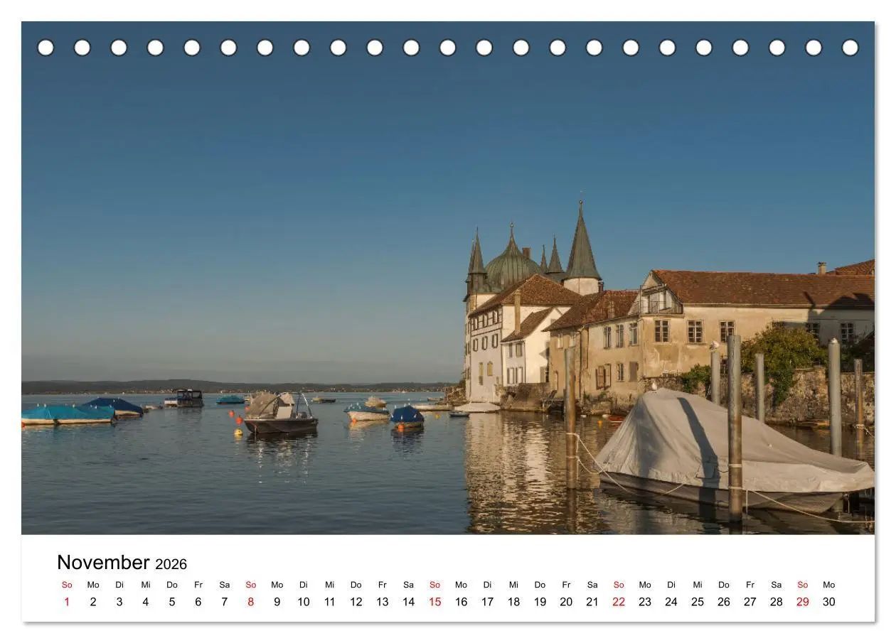 Bild: 9783457640074 | Urlaubsregion Bodensee (Tischkalender 2026 DIN A5 quer), CALVENDO...