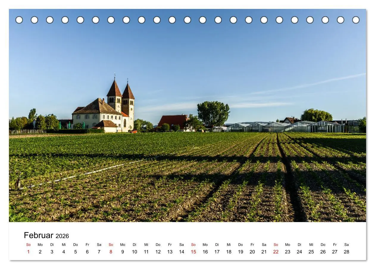 Bild: 9783457640074 | Urlaubsregion Bodensee (Tischkalender 2026 DIN A5 quer), CALVENDO...