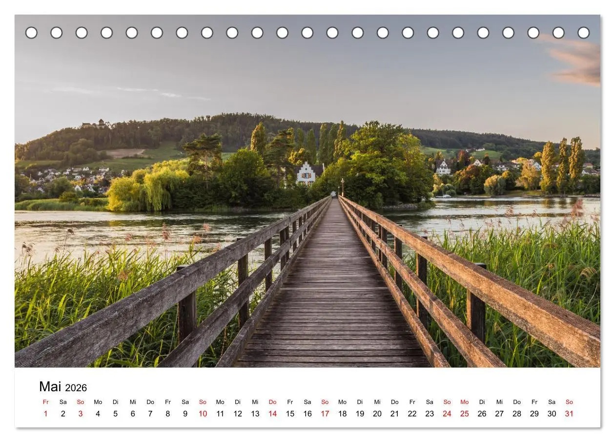 Bild: 9783457640074 | Urlaubsregion Bodensee (Tischkalender 2026 DIN A5 quer), CALVENDO...