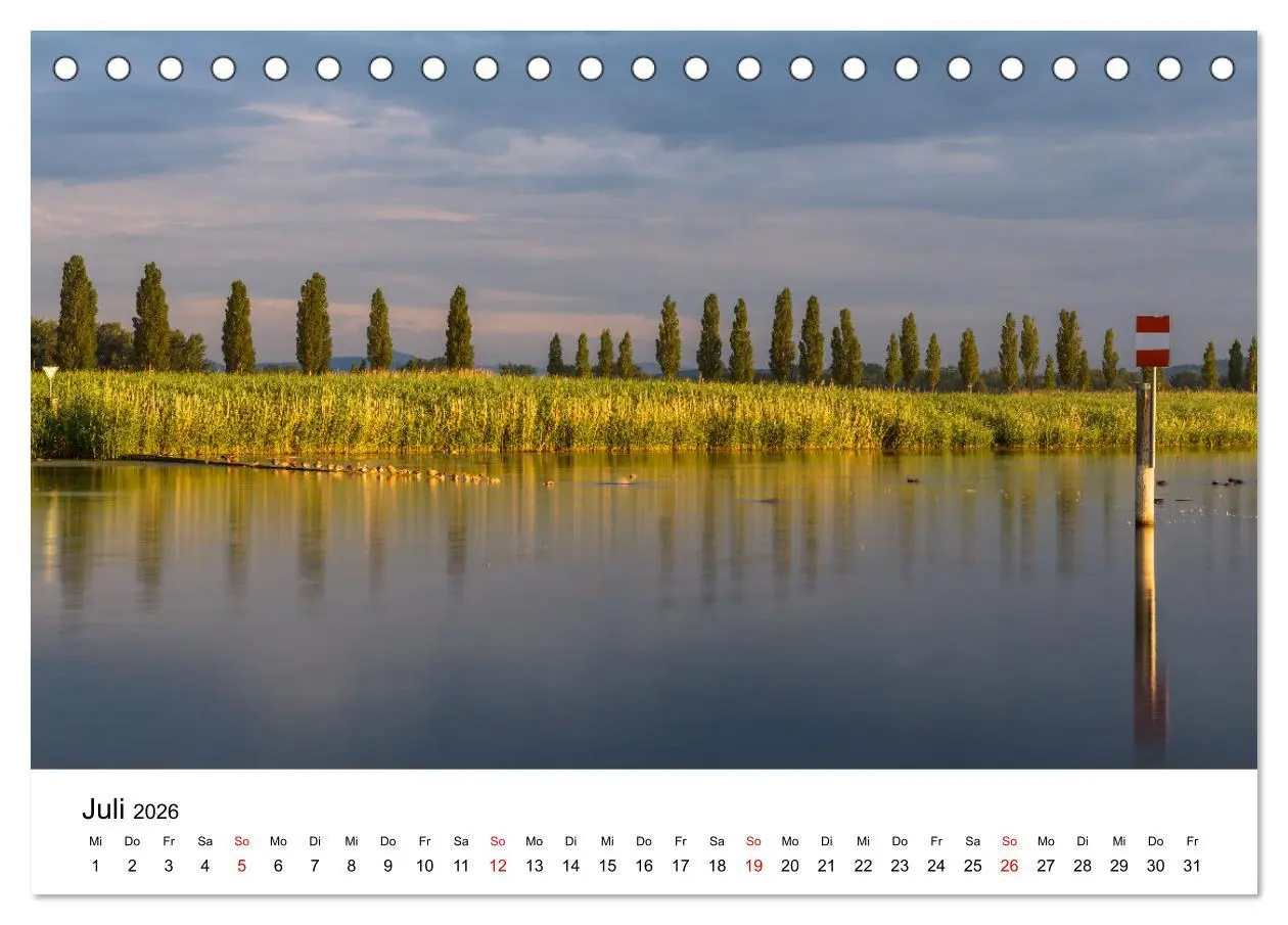 Bild: 9783457640074 | Urlaubsregion Bodensee (Tischkalender 2026 DIN A5 quer), CALVENDO...