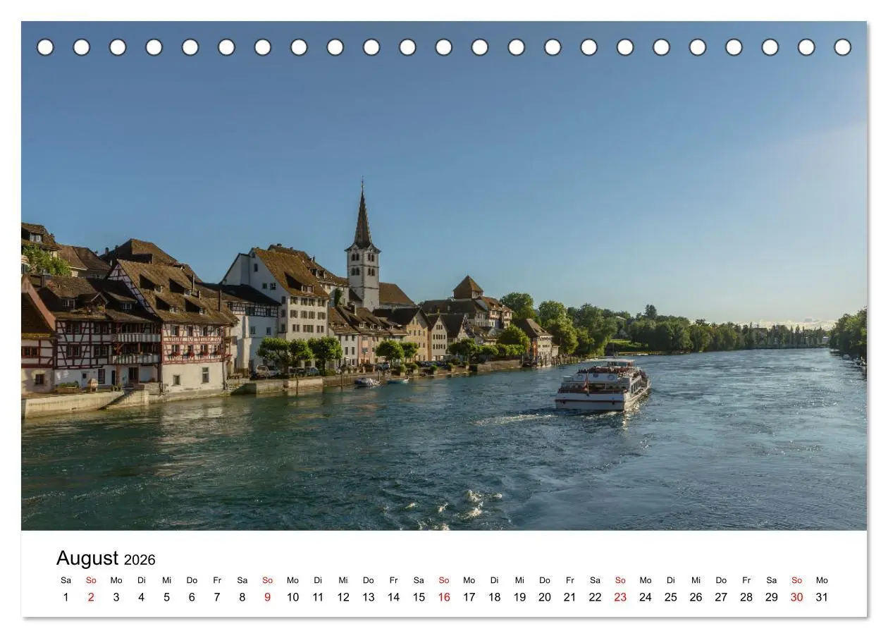 Bild: 9783457640074 | Urlaubsregion Bodensee (Tischkalender 2026 DIN A5 quer), CALVENDO...