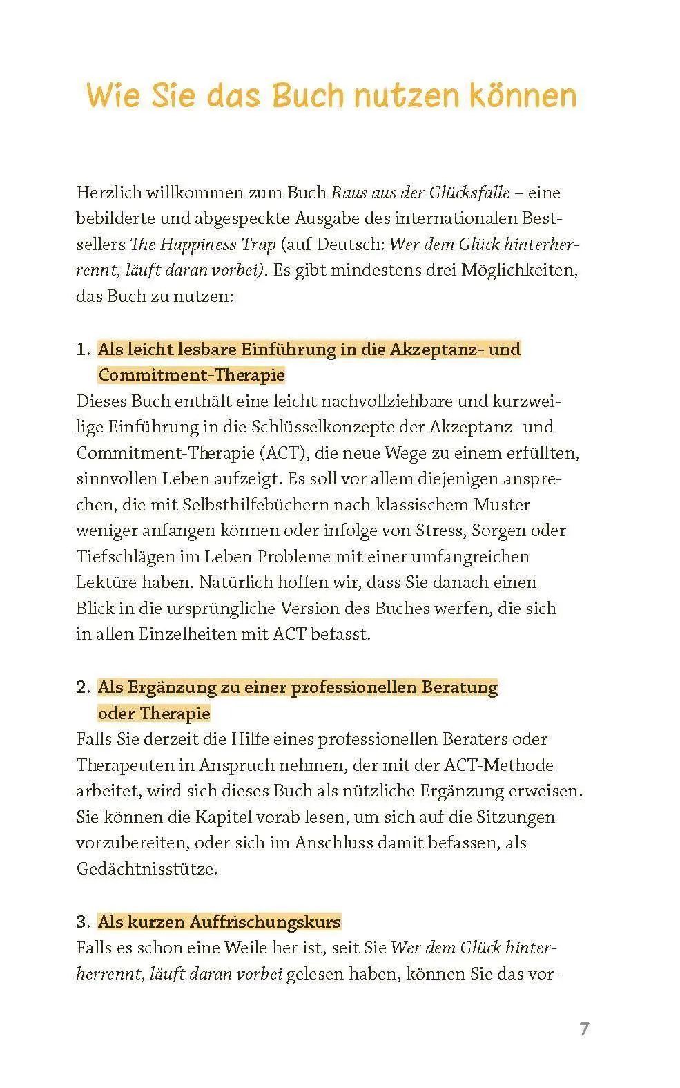 Bild: 9783466310074 | Raus aus der Glücksfalle | Russ Harris | Taschenbuch | 168 S. | 2014