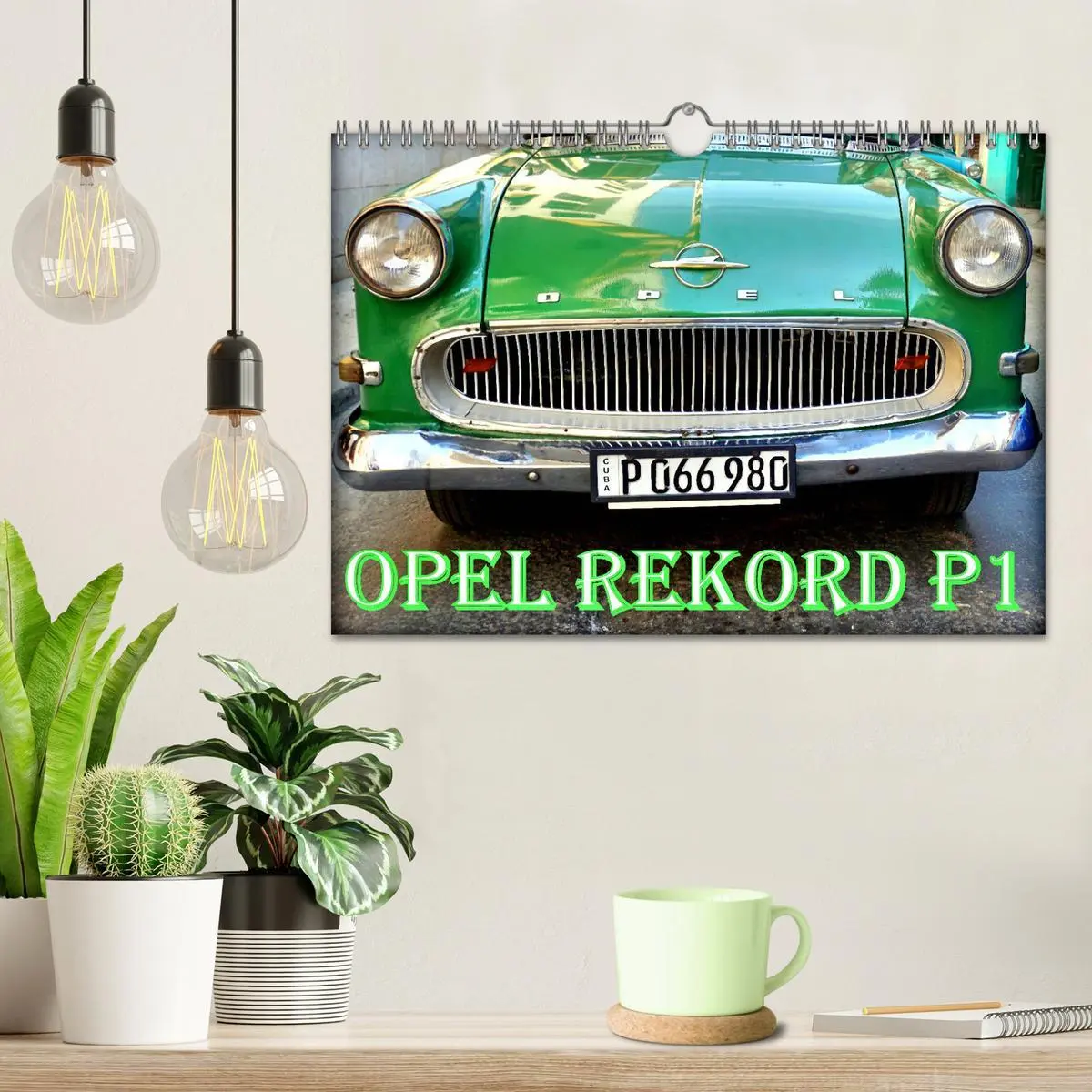 Bild: 9783516040074 | OPEL REKORD P1 (Wandkalender 2026 DIN A4 quer), CALVENDO...