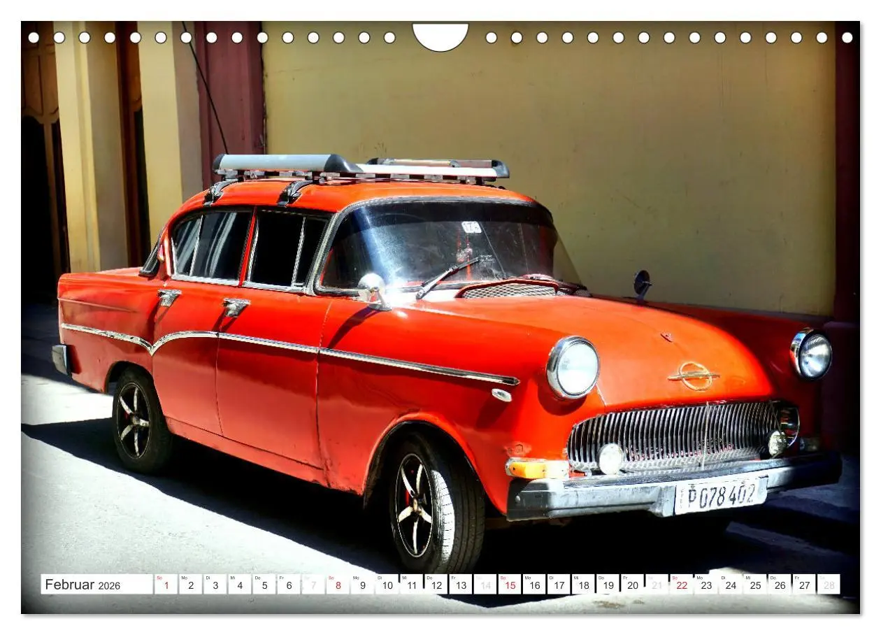 Bild: 9783516040074 | OPEL REKORD P1 (Wandkalender 2026 DIN A4 quer), CALVENDO...