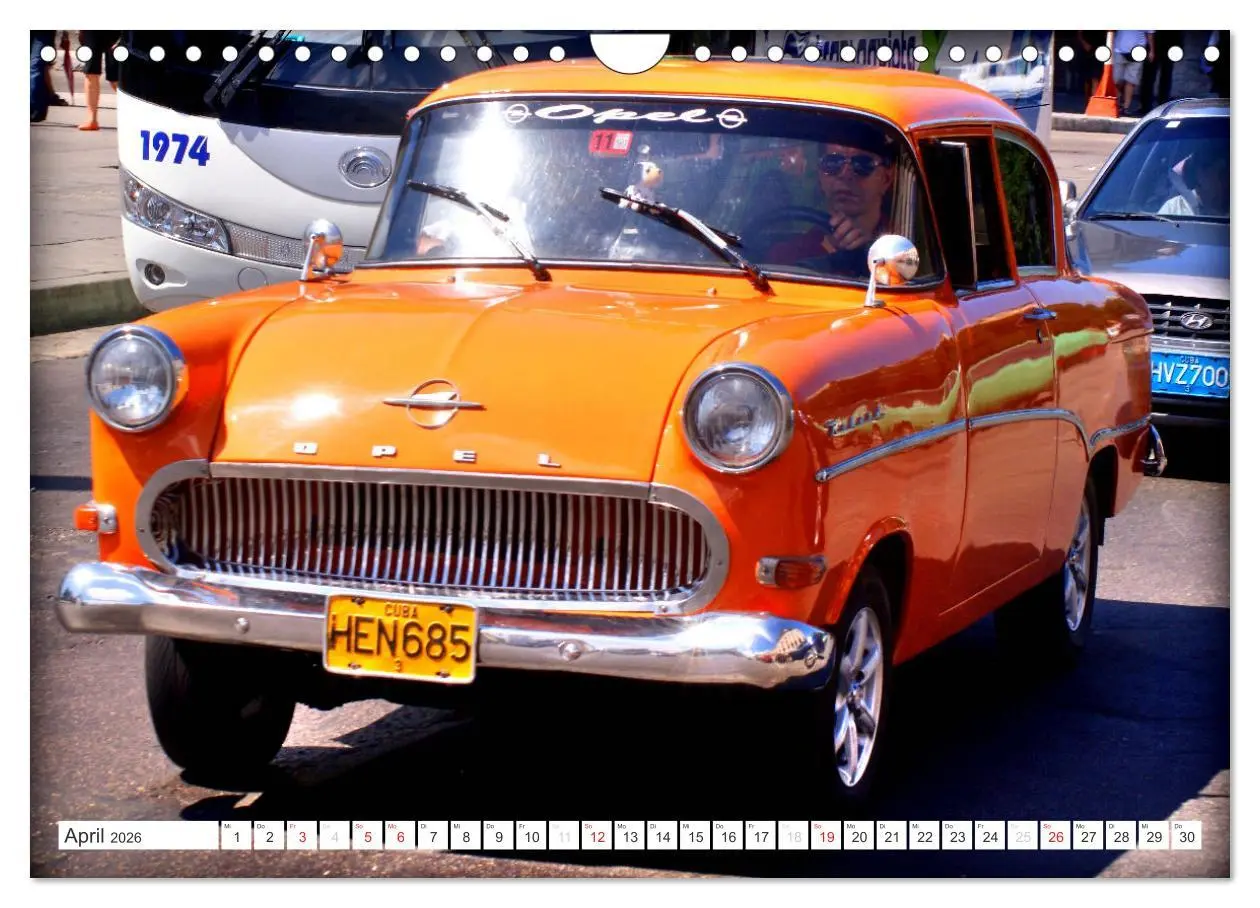 Bild: 9783516040074 | OPEL REKORD P1 (Wandkalender 2026 DIN A4 quer), CALVENDO...
