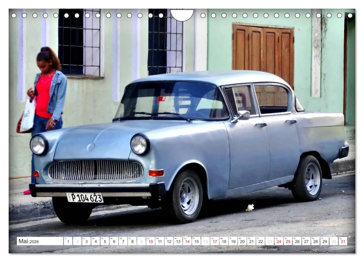 Bild: 9783516040074 | OPEL REKORD P1 (Wandkalender 2026 DIN A4 quer), CALVENDO...