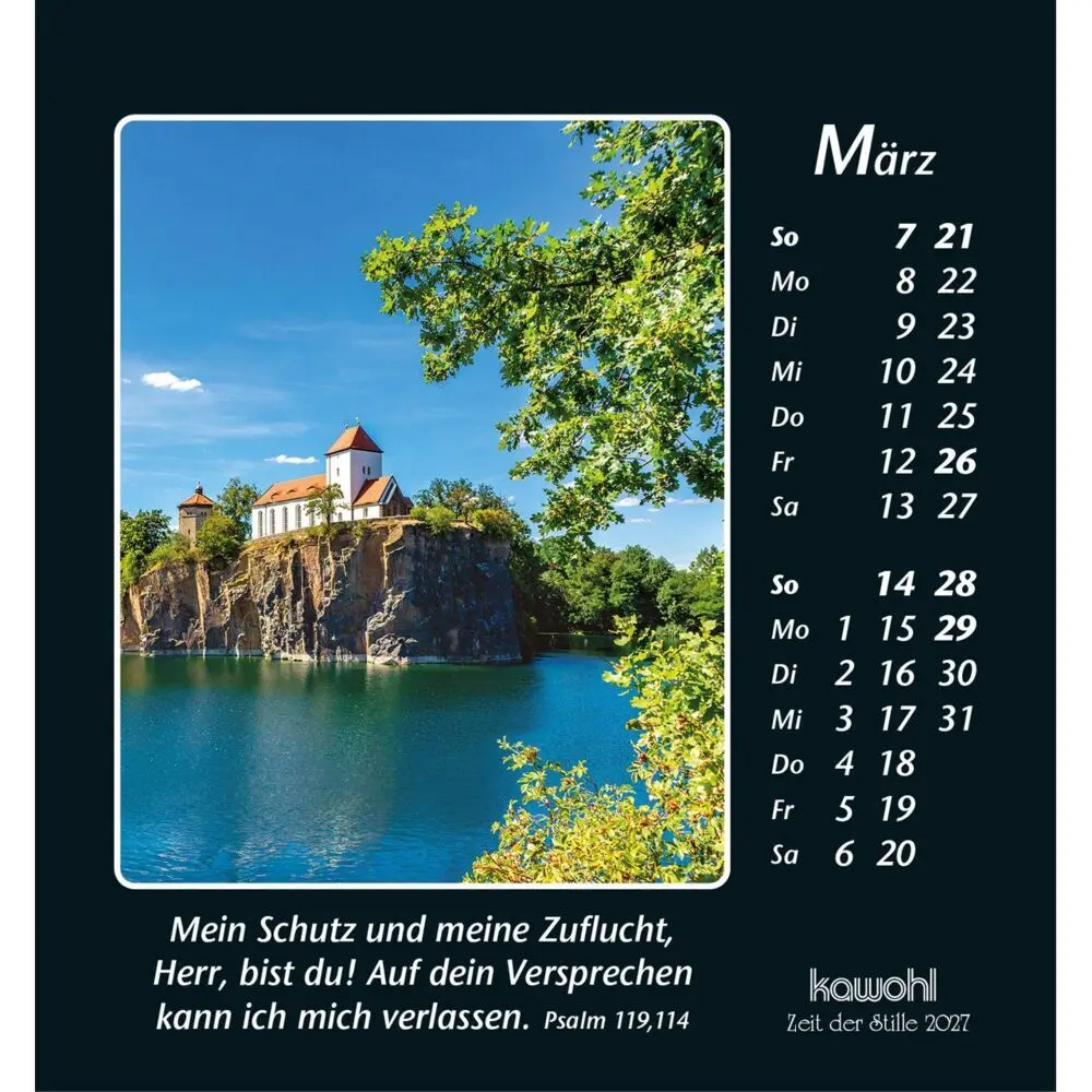 Bild: 9783754880074 | Zeit der Stille 2027 | Kalender | Spiralbindung | 14 S. | Deutsch