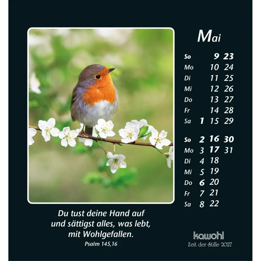 Bild: 9783754880074 | Zeit der Stille 2027 | Kalender | Spiralbindung | 14 S. | Deutsch