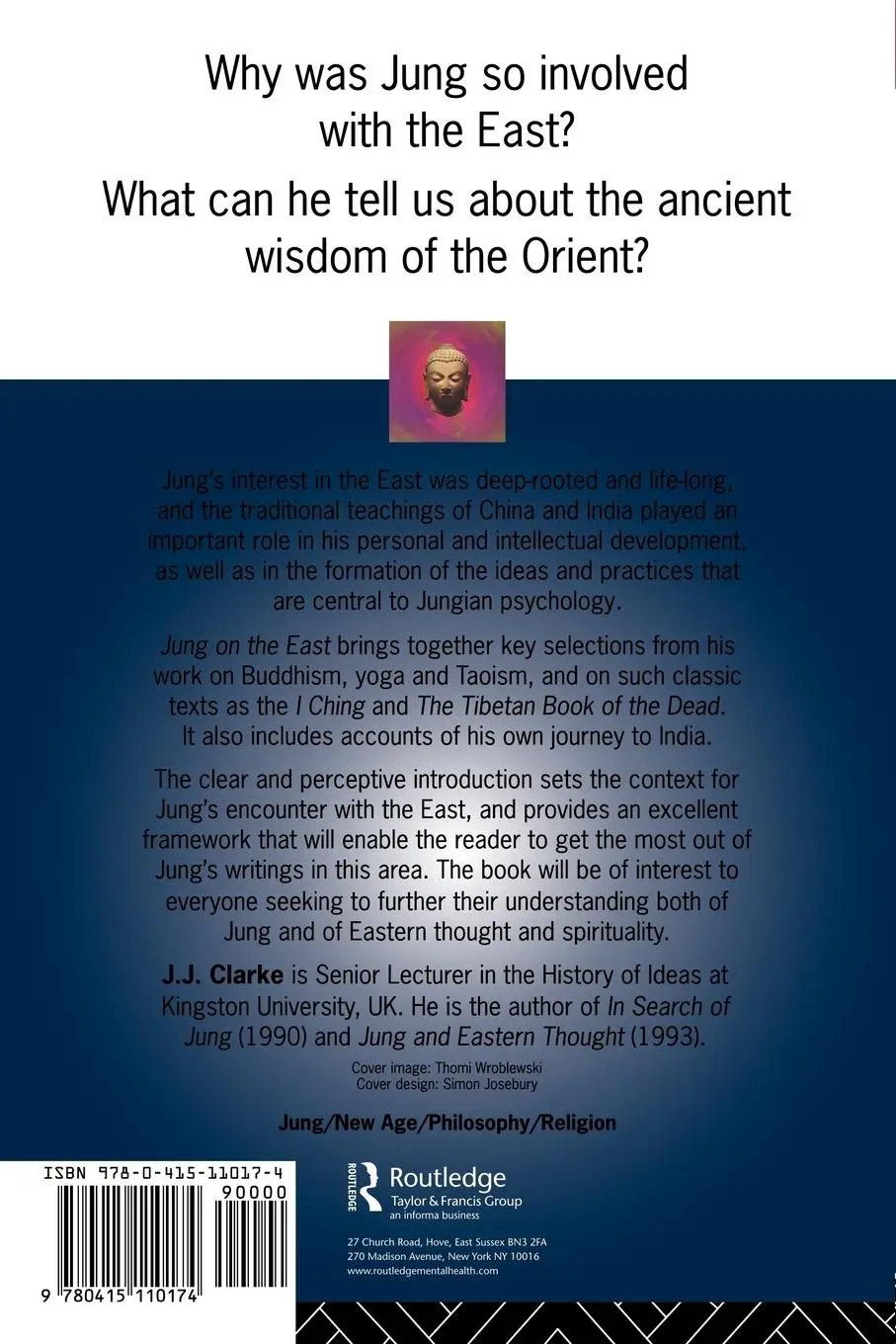 Rückseite: 9780415110174 | Jung on the East | C. G. Jung | Taschenbuch | Englisch | 1994