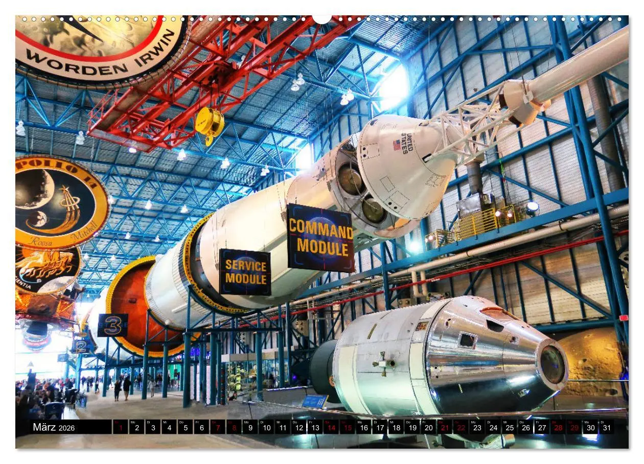 Bild: 9783457700174 | Kennedy Space Center (hochwertiger Premium Wandkalender 2026 DIN A2...
