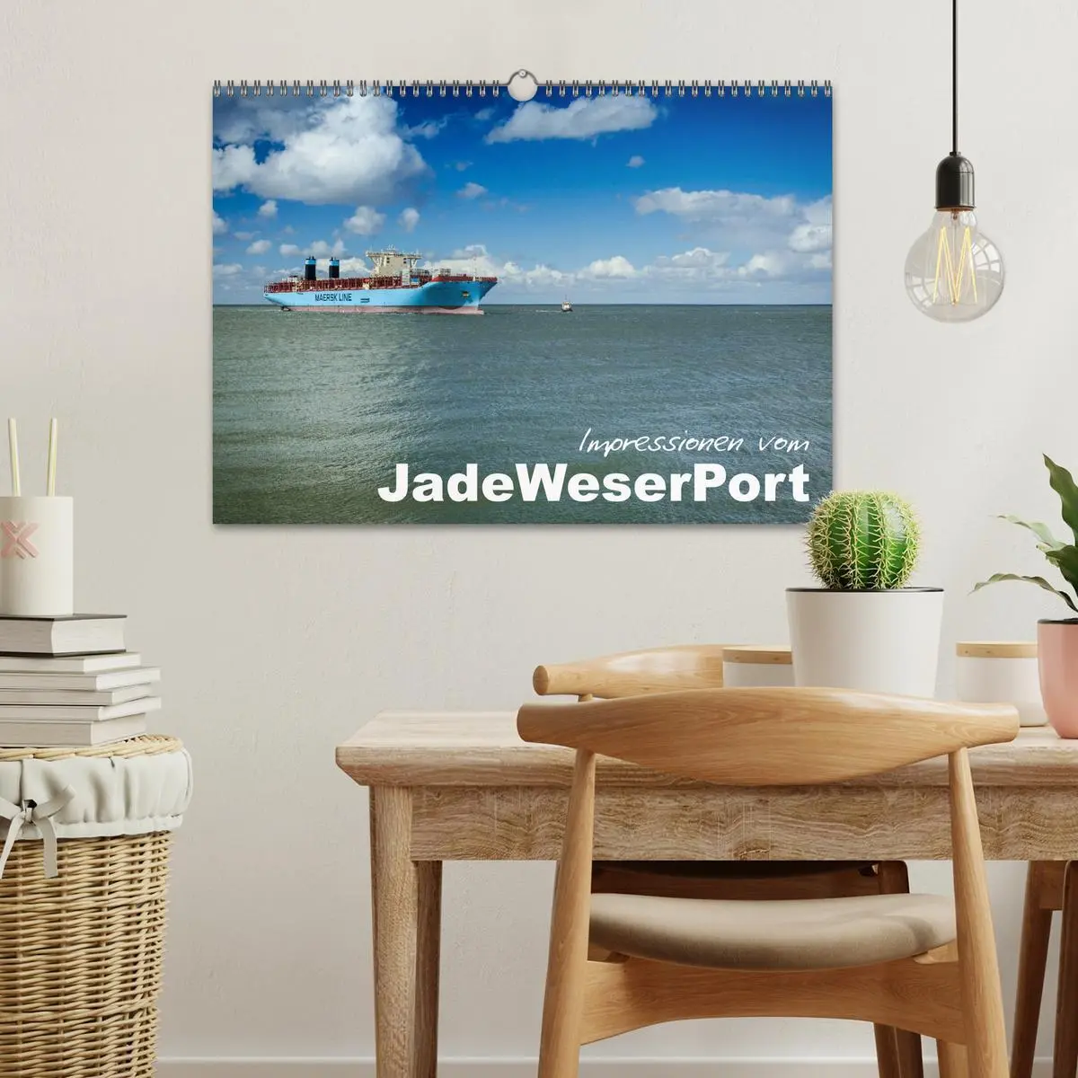 Bild: 9783516030174 | Impressionen vom JadeWeserPort (Wandkalender 2026 DIN A3 quer),...