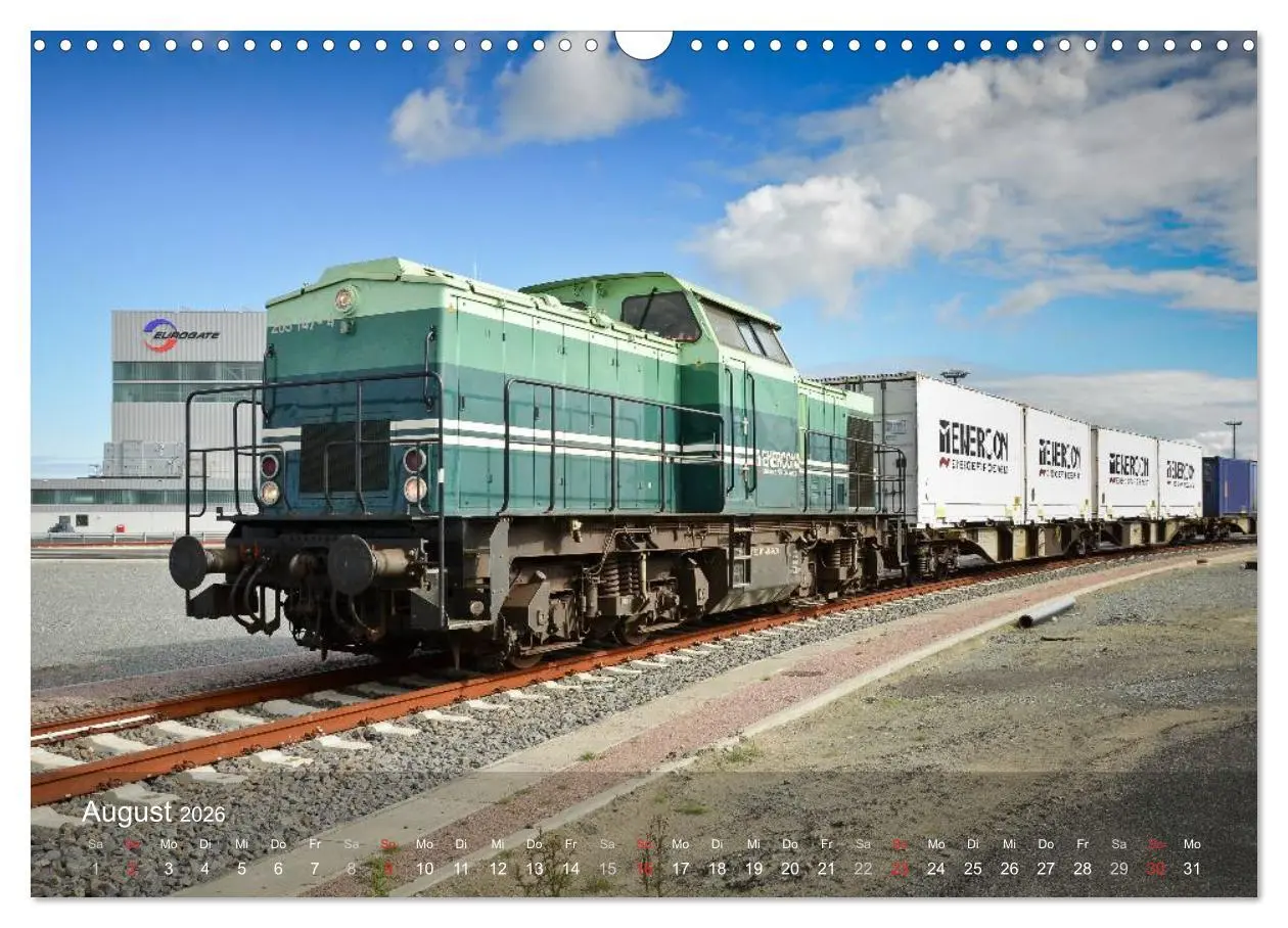 Bild: 9783516030174 | Impressionen vom JadeWeserPort (Wandkalender 2026 DIN A3 quer),...
