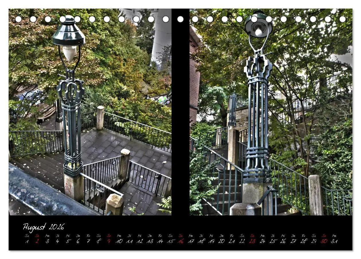 Bild: 9783516100174 | Wuppertal - Stadt der Schwebebahn in HDR (Tischkalender 2026 DIN A5...