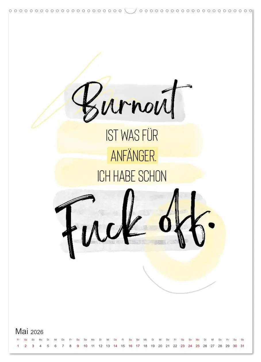 Bild: 9783516340174 | Mit Humor durch den Arbeitstag (hochwertiger Premium Wandkalender...