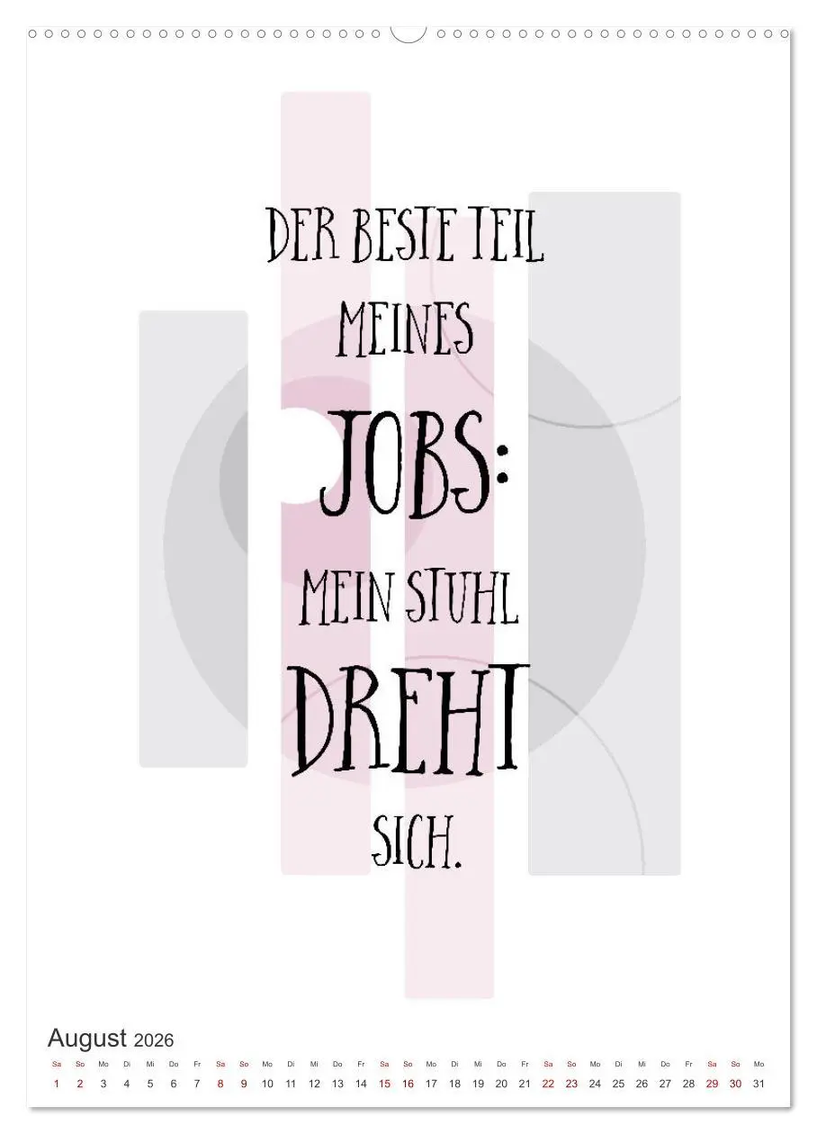Bild: 9783516340174 | Mit Humor durch den Arbeitstag (hochwertiger Premium Wandkalender...