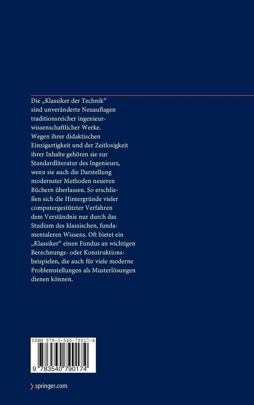 Rückseite: 9783540790174 | Fluidmechanik | Erich A. Truckenbrodt | Buch | xxvii | Deutsch | 2008