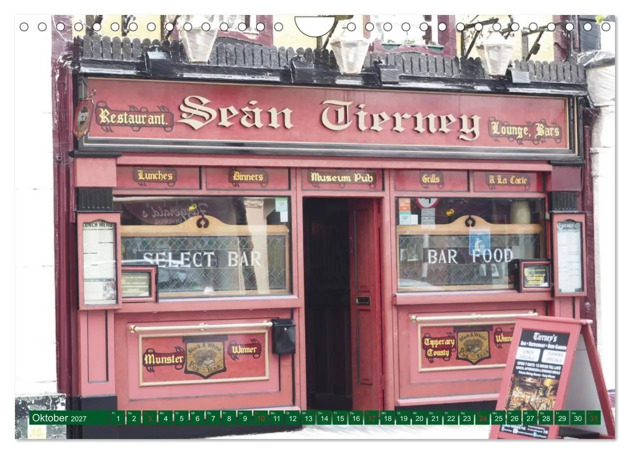 Bild: 9783569670174 | Irish Pubfronts - Irlands urige Kneipen (Wandkalender 2027 DIN A4...