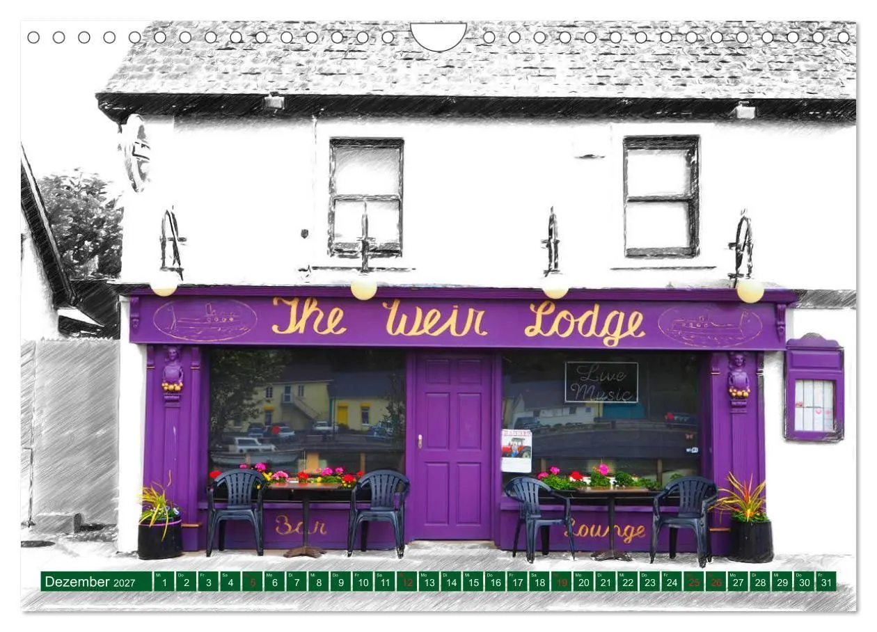 Bild: 9783569670174 | Irish Pubfronts - Irlands urige Kneipen (Wandkalender 2027 DIN A4...