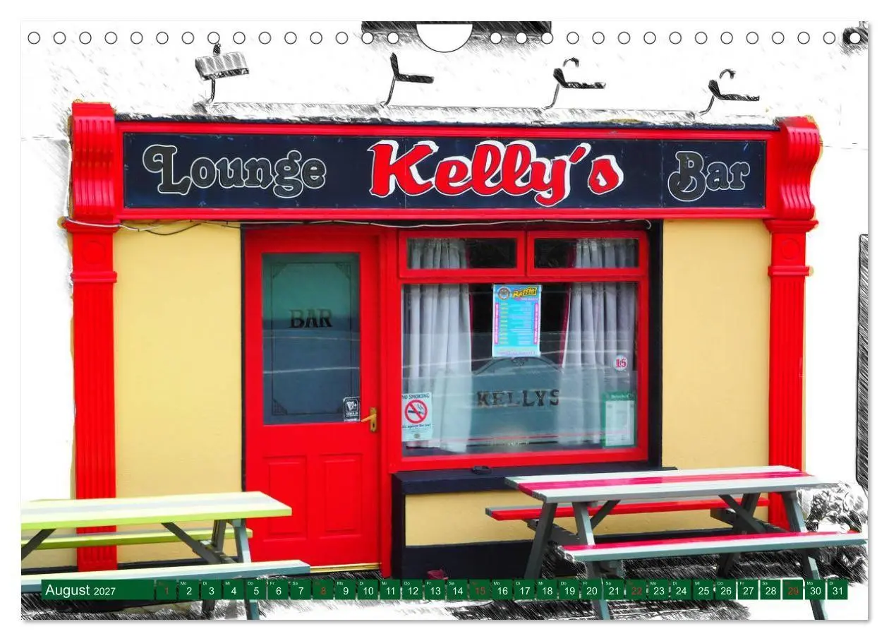 Bild: 9783569670174 | Irish Pubfronts - Irlands urige Kneipen (Wandkalender 2027 DIN A4...