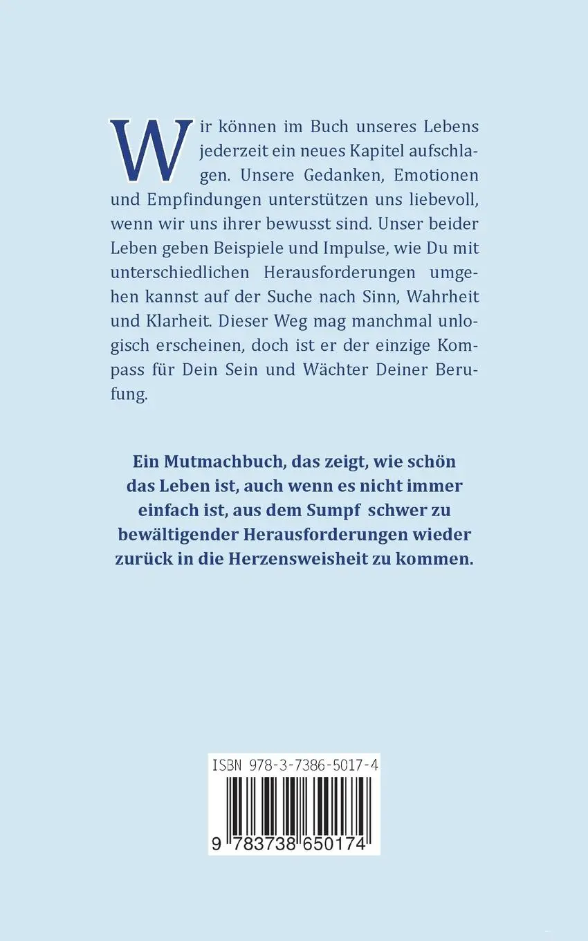 Rückseite: 9783738650174 | Logbuch der Seele | Schritte zu dir selbst | Kollwitz (u. a.) | Buch