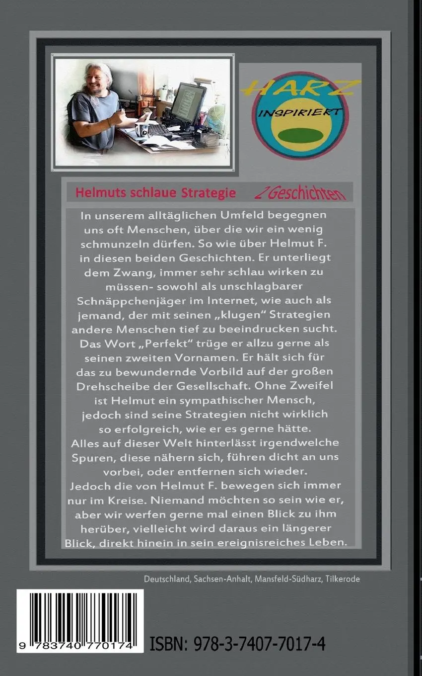 Rückseite: 9783740770174 | Helmuts schlaue Strategie | Michael K. Jungmann | Taschenbuch | 168 S.