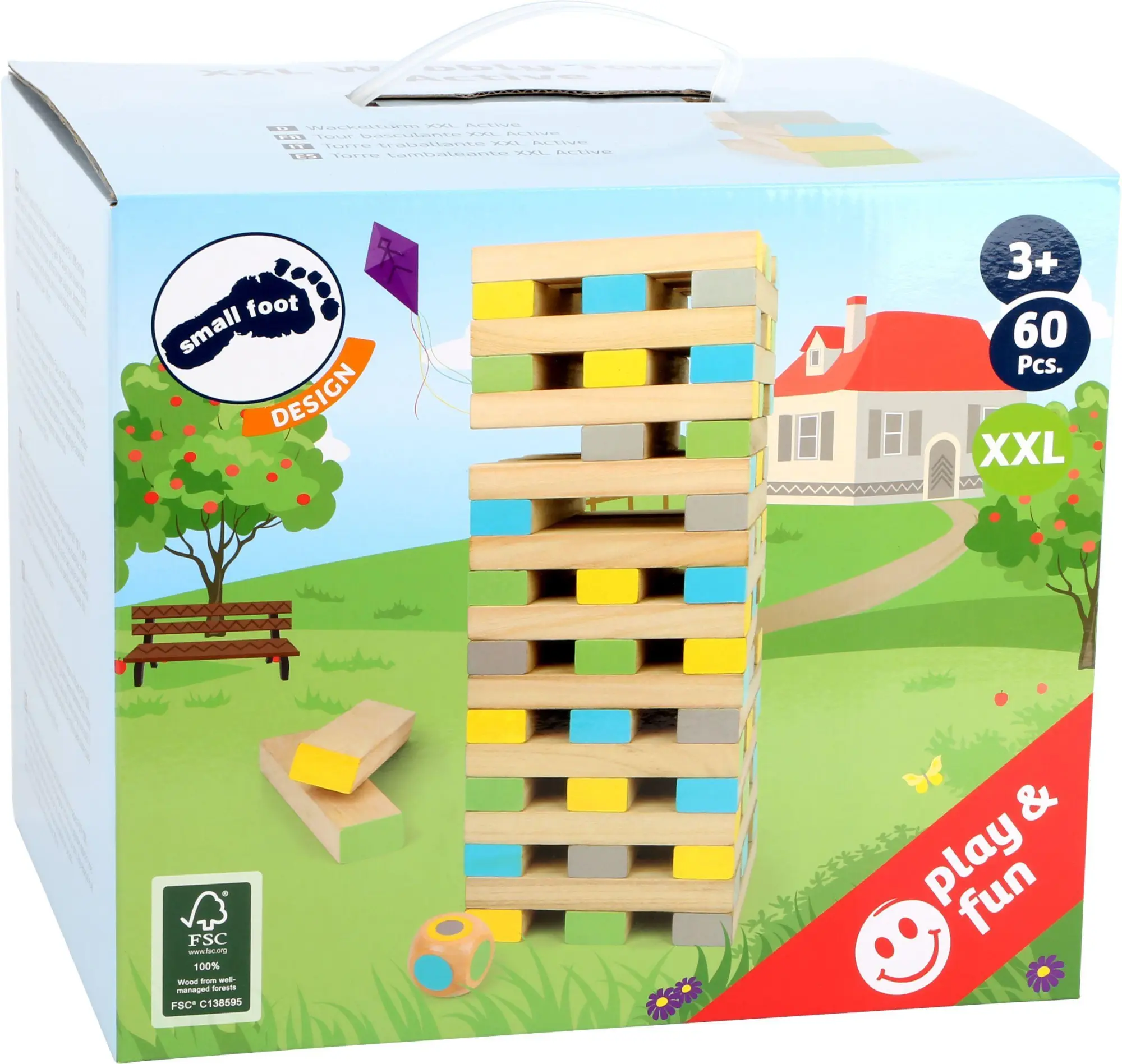 Cover: 4020972120274 | Wackelturm XXL "Active" | small foot | Spiel | 12027 | Deutsch | 2022