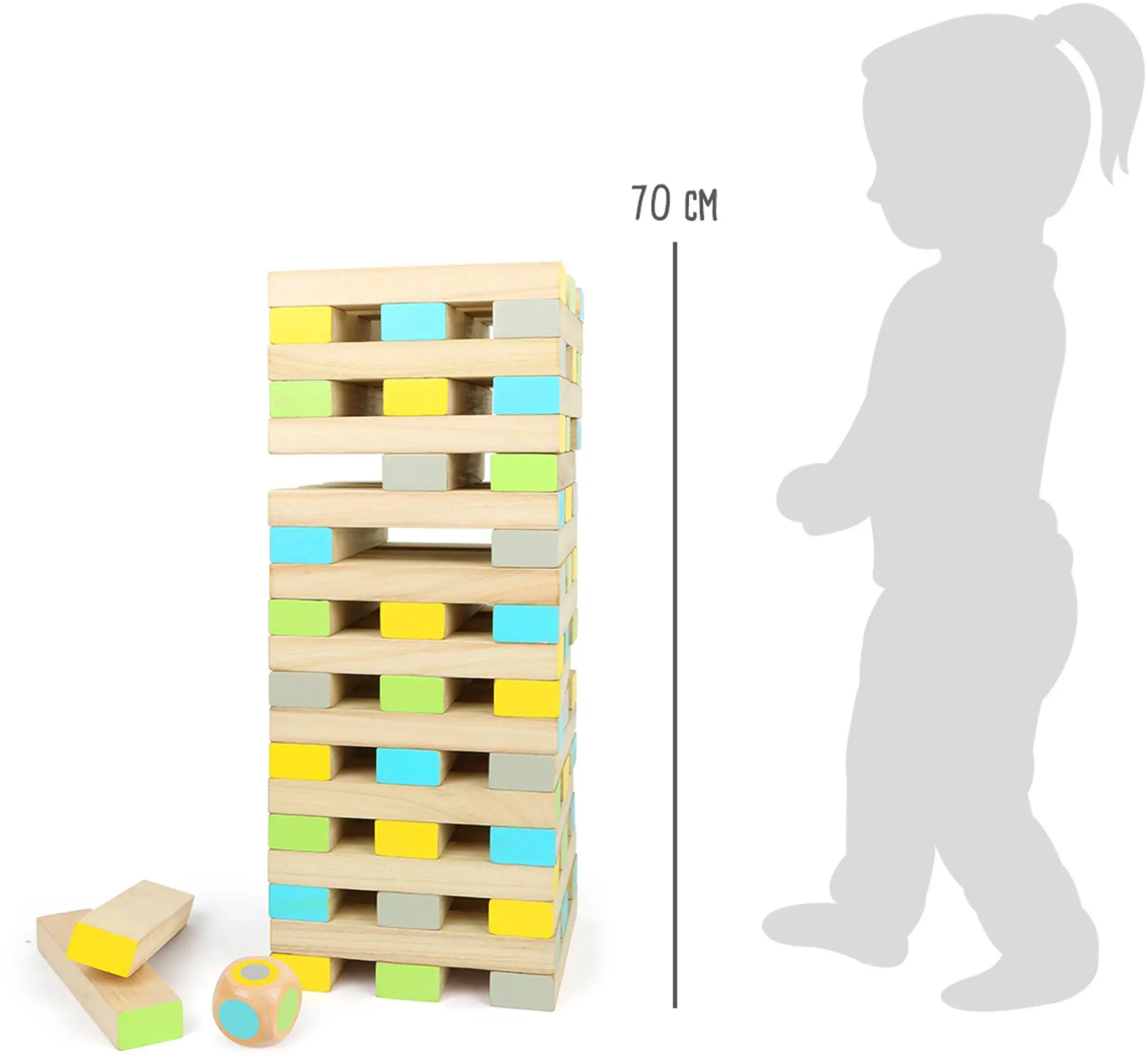 Bild: 4020972120274 | Wackelturm XXL "Active" | small foot | Spiel | 12027 | Deutsch | 2022