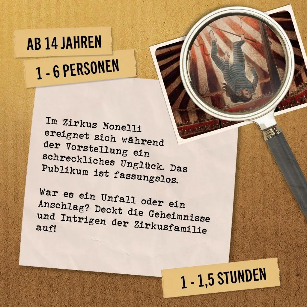 Bild: 4260686490274 | Hidden Games Tatort: Ein Drahtseilakt 4.Fall | Spiel | 32 S. | Deutsch