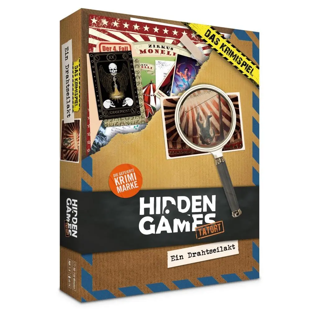 Bild: 4260686490274 | Hidden Games Tatort: Ein Drahtseilakt 4.Fall | Spiel | 32 S. | Deutsch