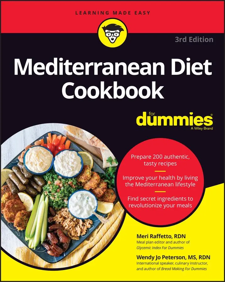 Cover: 9781119850274 | Mediterranean Diet Cookbook for Dummies | Meri Raffetto (u. a.) | Buch