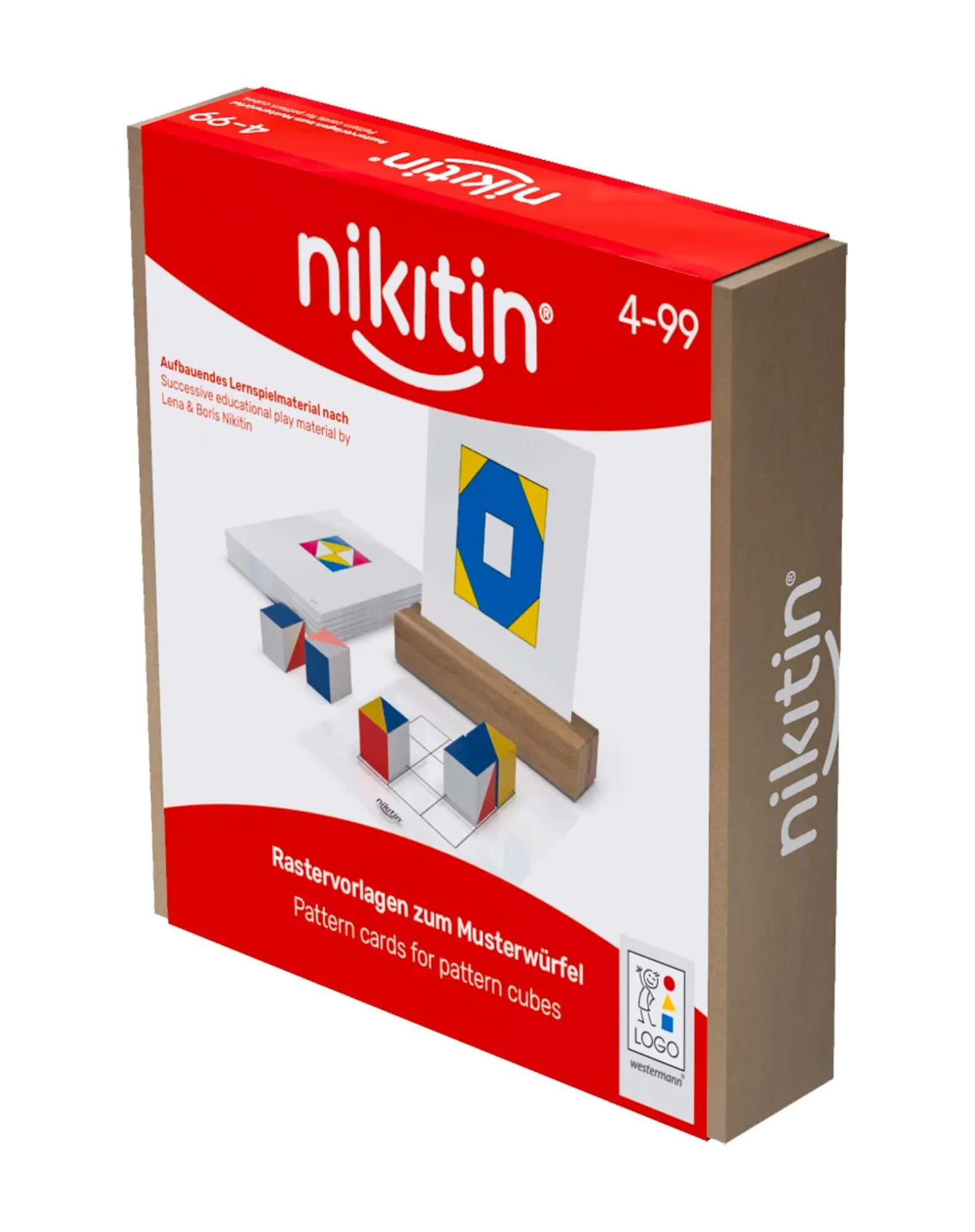 Cover: 9783072100274 | Das Nikitin Material - zu N1: Rastervorlagen zum Musterwürfel | Box Cover: 9783072100274 | Das Nikitin Material - zu N1: Rastervorlagen zum Musterwürfel | Box