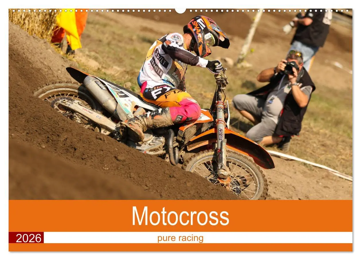 Cover: 9783457620274 | Motocross 2026 (Wandkalender 2026 DIN A2 quer), CALVENDO...