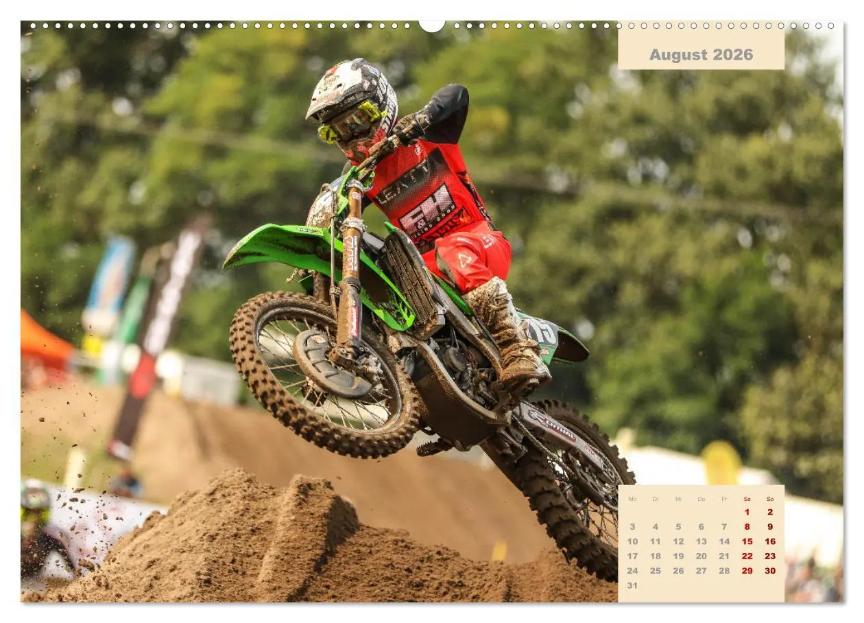Bild: 9783457620274 | Motocross 2026 (Wandkalender 2026 DIN A2 quer), CALVENDO...
