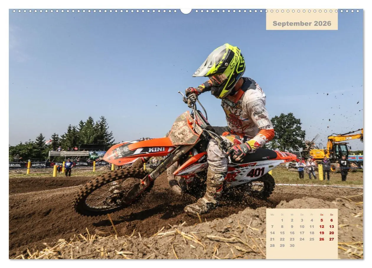 Bild: 9783457620274 | Motocross 2026 (Wandkalender 2026 DIN A2 quer), CALVENDO...