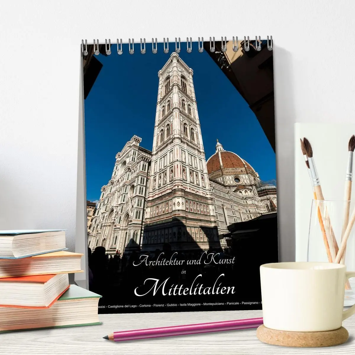 Bild: 9783569800274 | Architektur und Kunst in Mittelitalien (Tischkalender 2027 DIN A5...