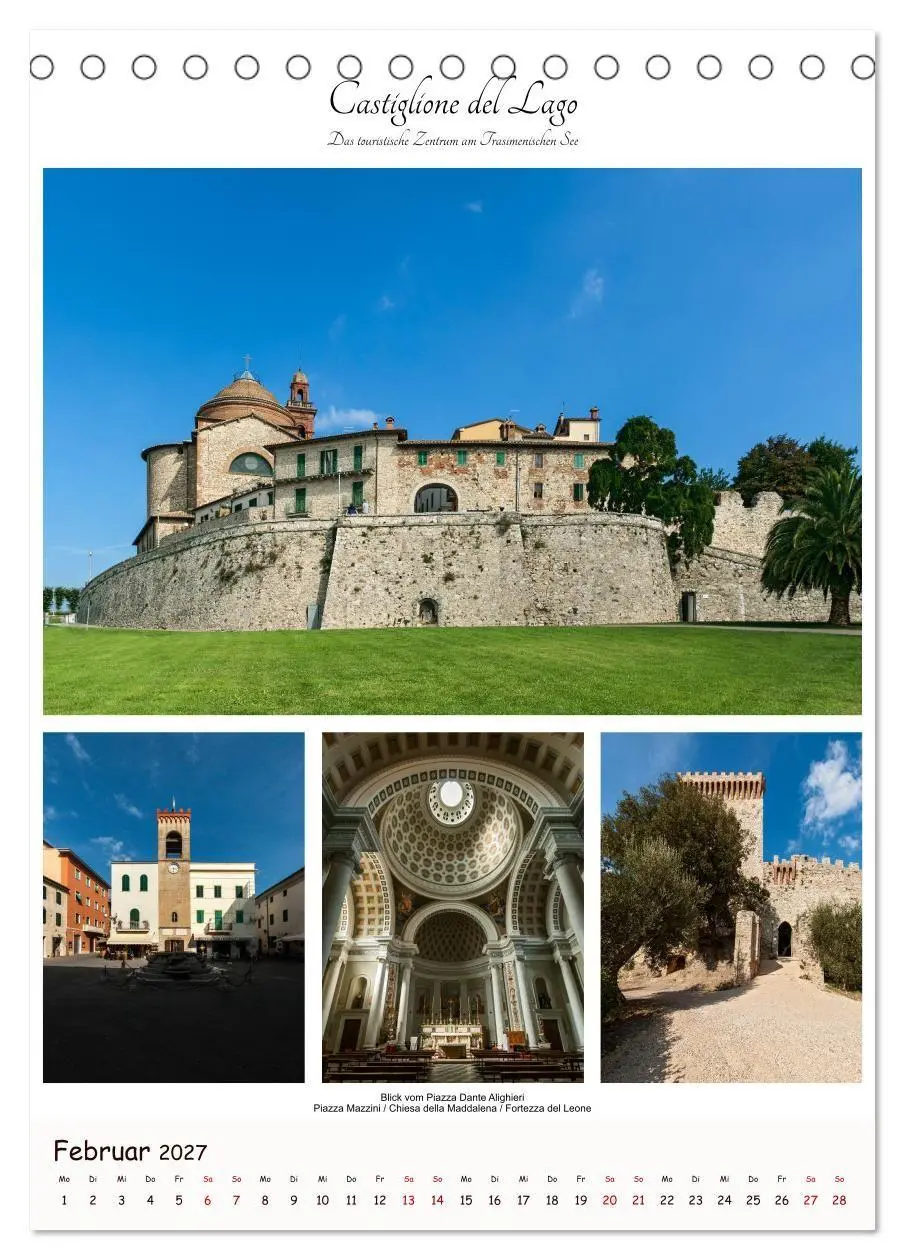 Bild: 9783569800274 | Architektur und Kunst in Mittelitalien (Tischkalender 2027 DIN A5...