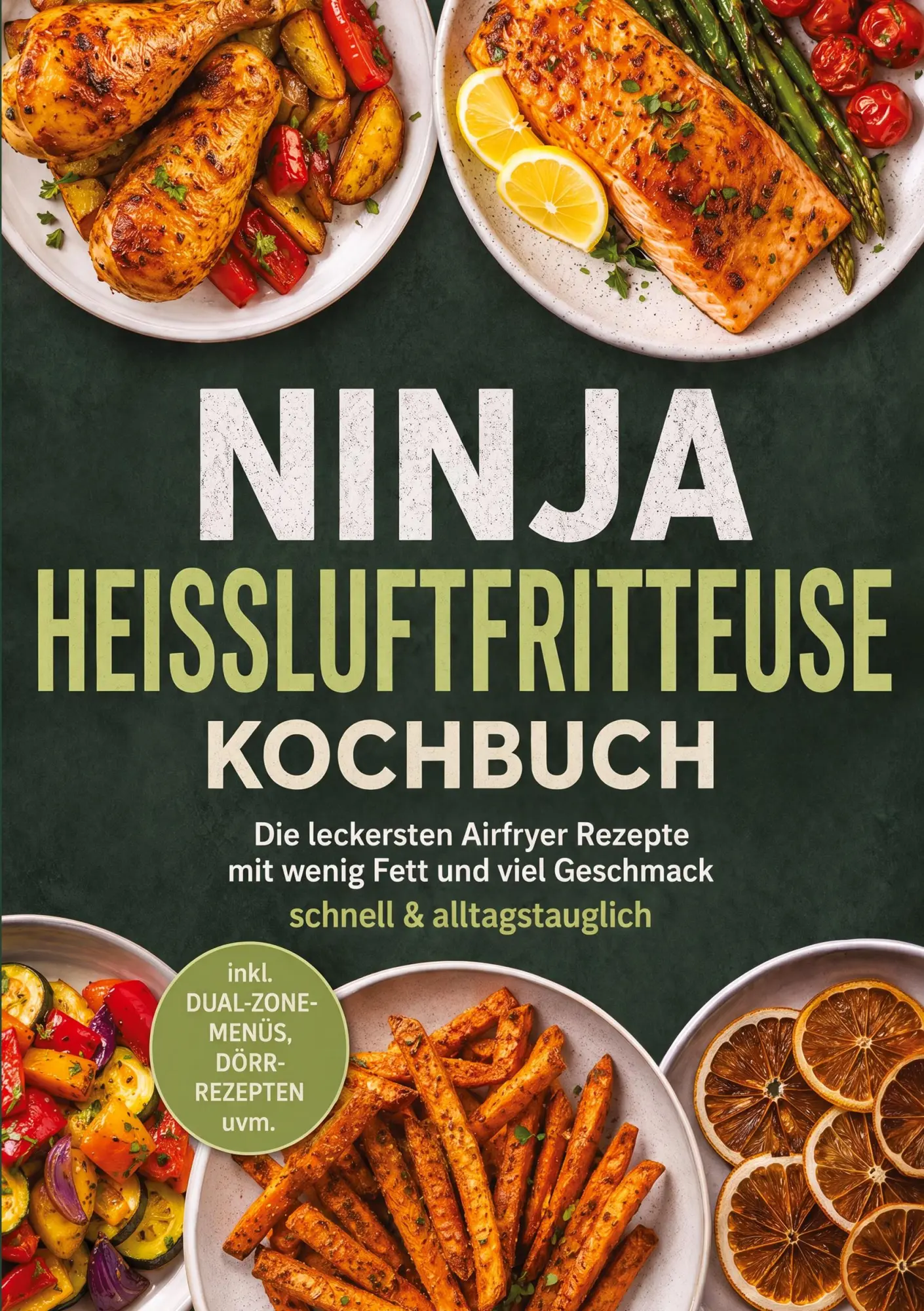 Cover: 9783693860274 | Ninja Heißluftfritteuse Kochbuch: Die leckersten Airfryer Rezepte...
