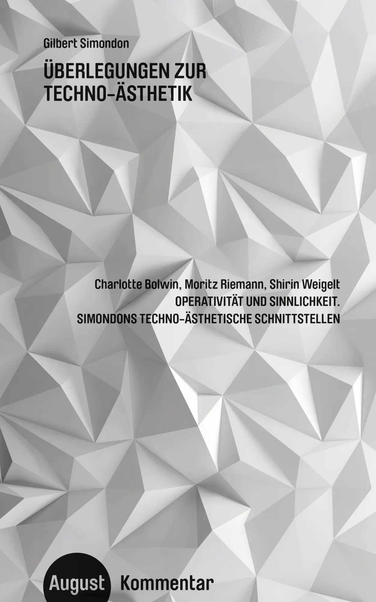 Cover: 9783751890274 | Operativität und Sinnlichkeit | Charlotte Bolwin (u. a.) | Buch | 2025