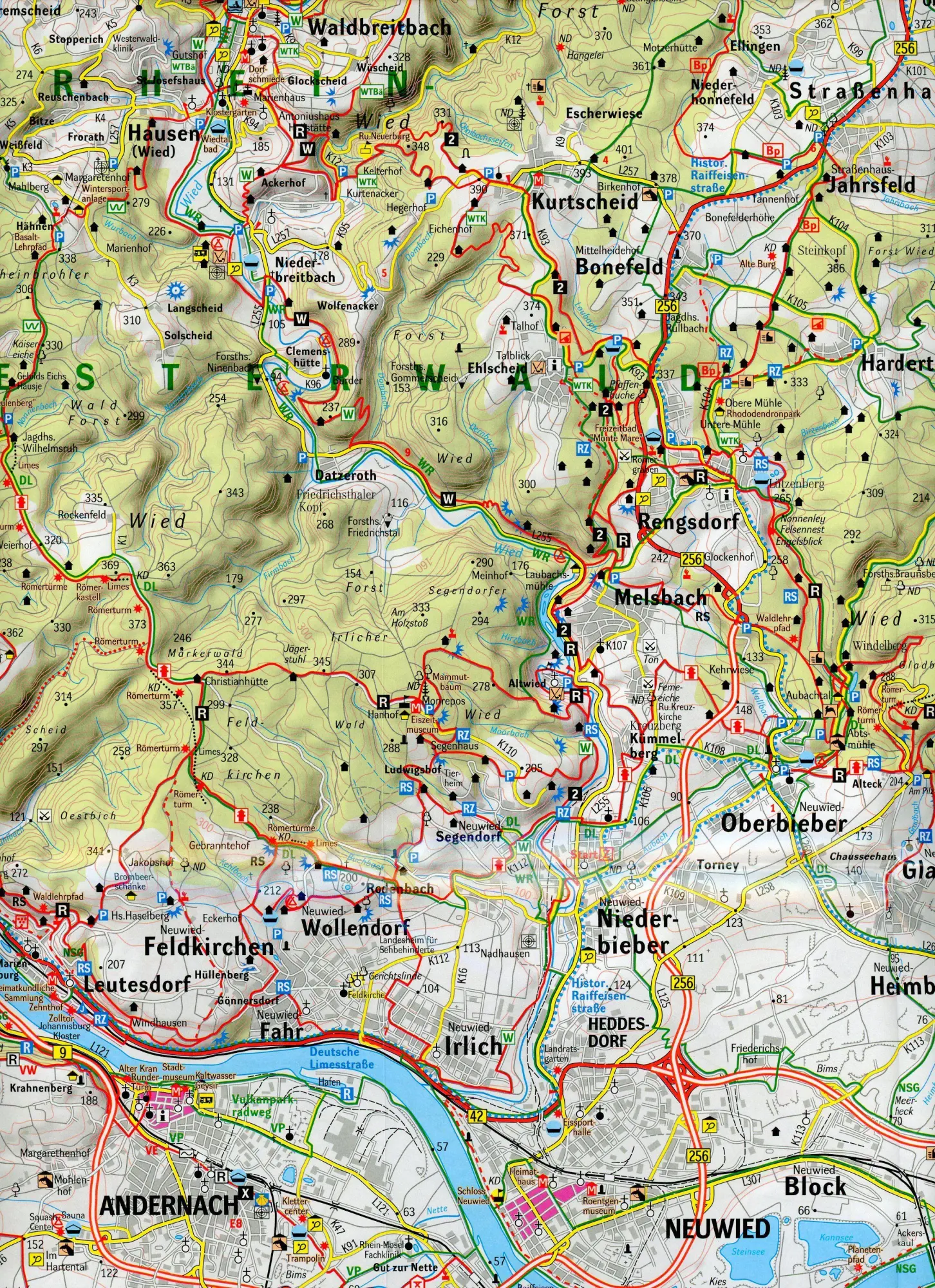 Bild: 9783959650274 | Westerwald 1:50.000 Wander- und Freizeitkarte | GeoMap | (Land-)Karte