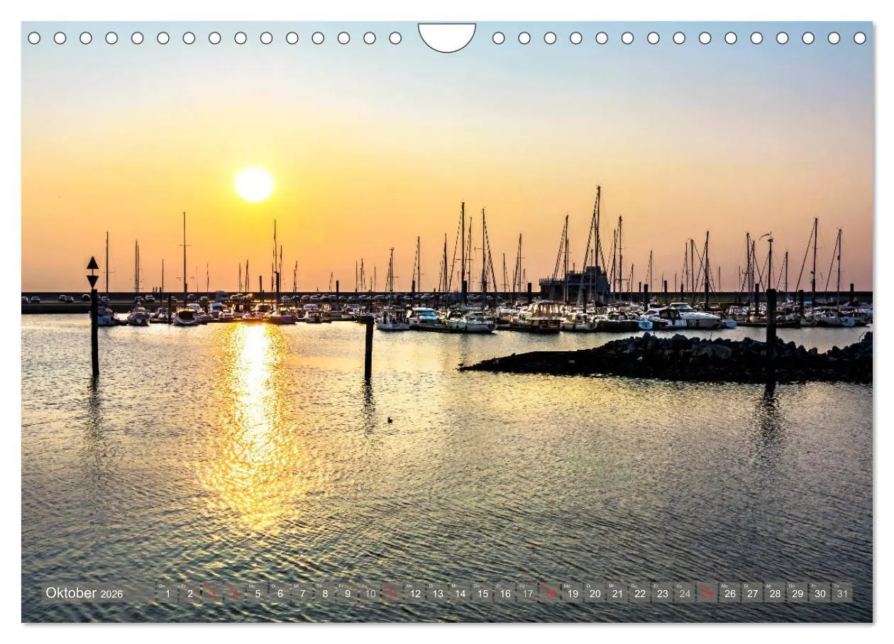 Bild: 9783457920374 | Norddeich Spaziergang vom Hafen bis zum Strand (Wandkalender 2026...