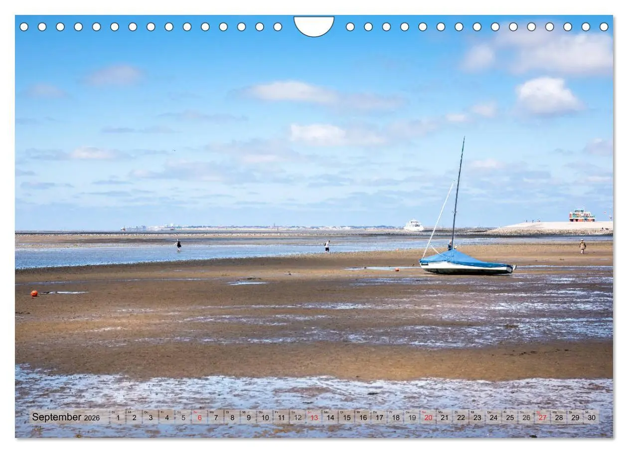 Bild: 9783457920374 | Norddeich Spaziergang vom Hafen bis zum Strand (Wandkalender 2026...