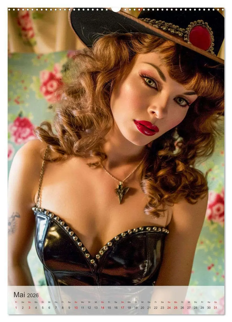Bild: 9783516250374 | Retro PinUp Girls (Wandkalender 2026 DIN A2 hoch), CALVENDO...