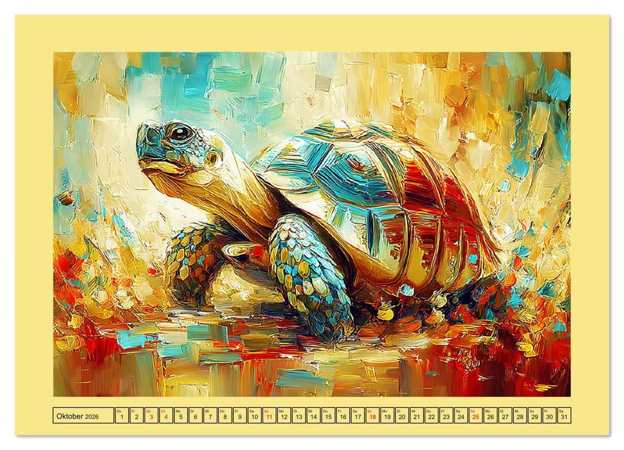 Bild: 9783516630374 | Imposante Reptilien. Faszinierende Tiere in moderner Öloptik...