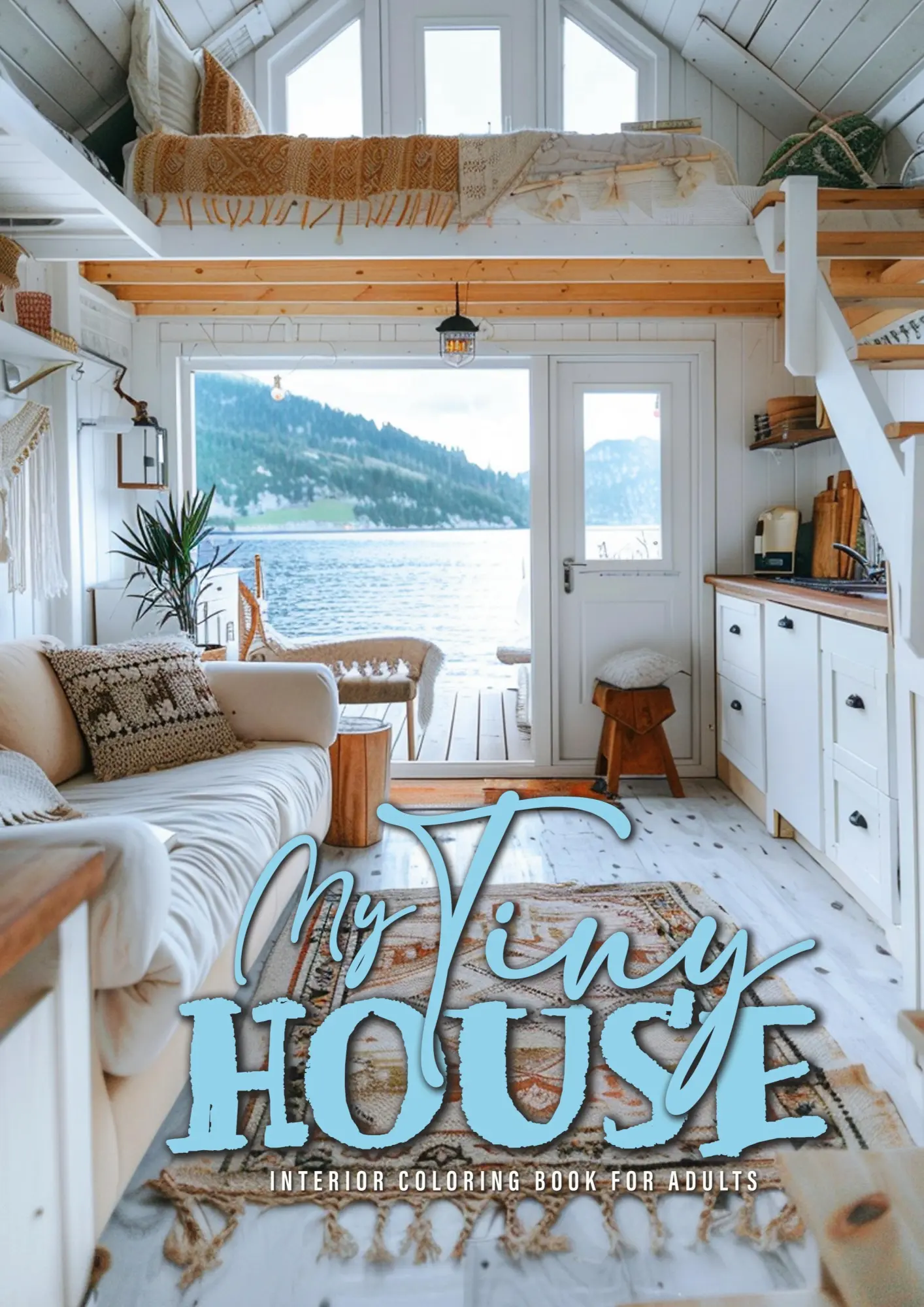 Cover: 9783759800374 | My Tiny House Coloring Book for Adults | Monsoon Publising | Buch